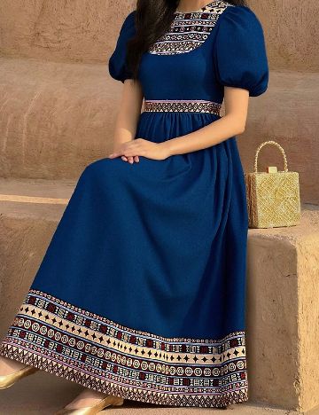 Rochie Shein Kids, bleu
