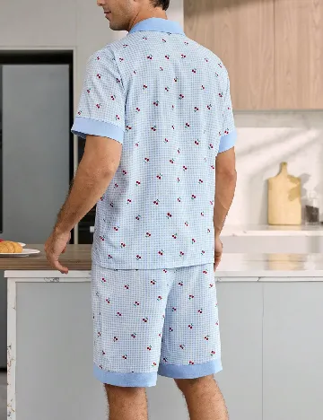 Pijama SHEIN, albastru