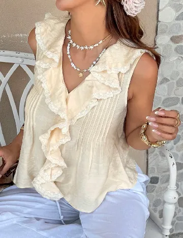 Bluza SHEIN, crem