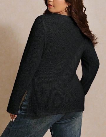 Bluza SHEIN CURVE, negru