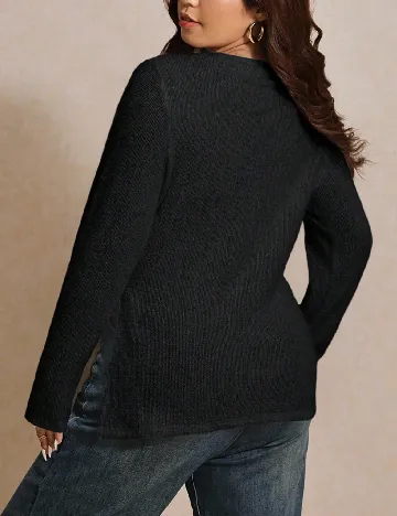Bluza SHEIN CURVE, negru