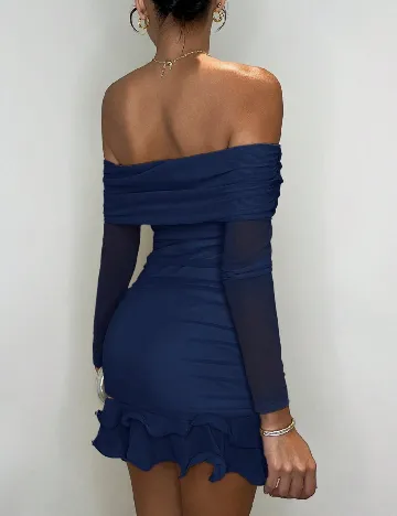 Rochie scurta SHEIN, albastru