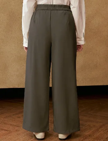 Pantaloni MOTF Plus Size, verde
