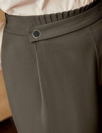 Pantaloni MOTF Plus Size, verde