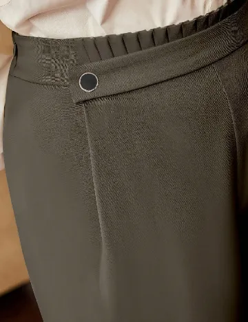 Pantaloni MOTF Plus Size, verde