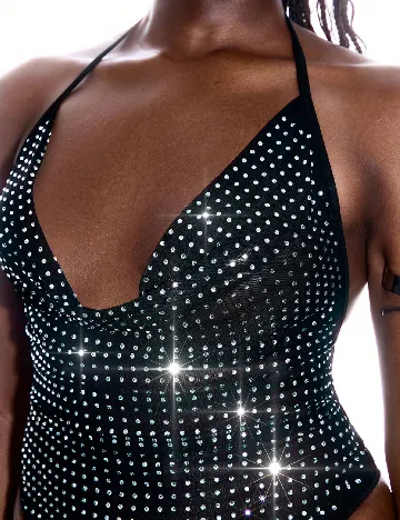 Body SHEIN CURVE, negru