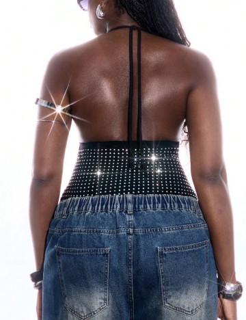 Body SHEIN CURVE, negru