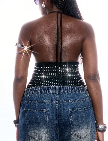 Body SHEIN CURVE, negru