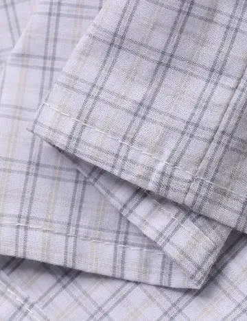 Pijama Dazy Plus Size, albastru/gri