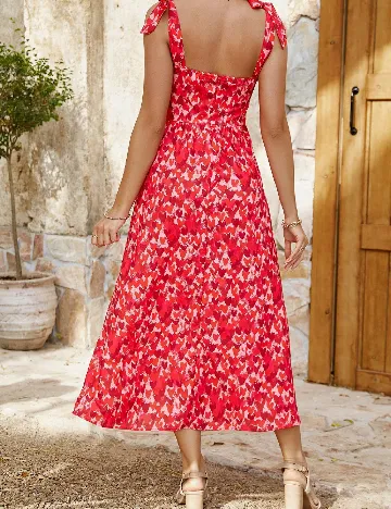 Rochie medie SHEIN, rosu