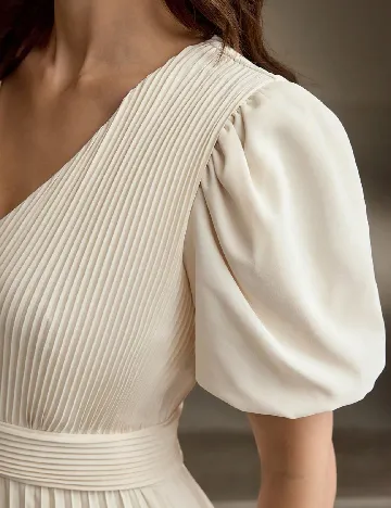 Rochie lunga SHEIN, crem
