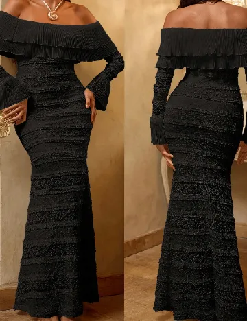 Rochie lunga SHEIN, negru