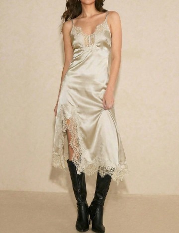 Rochie medie SHEIN, bej