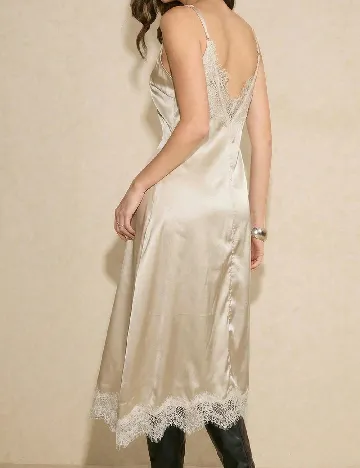 Rochie medie SHEIN, bej