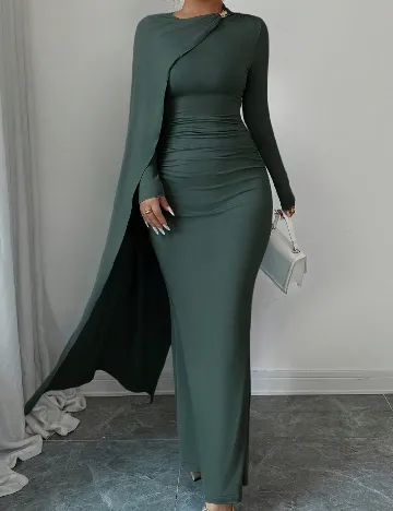 Rochie lunga SHEIN, verde