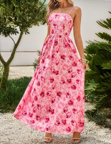 Rochie lunga SHEIN, roz