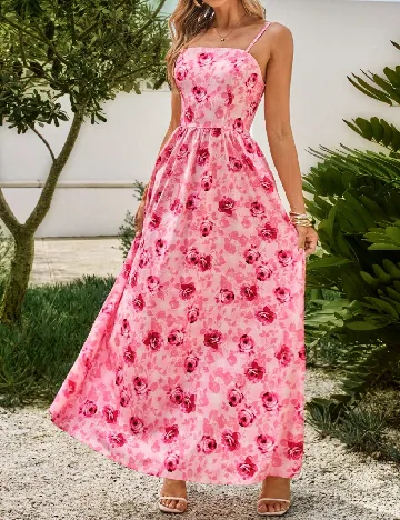 Rochie lunga SHEIN, roz