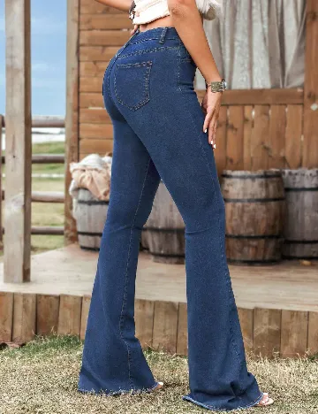 Blugi SHEIN CURVE, albastru