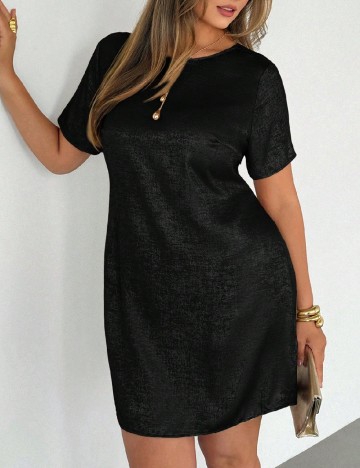 Rochie scurta SHEIN CURVE, negru