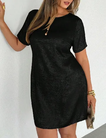 Rochie scurta SHEIN CURVE, negru