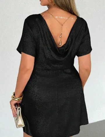 Rochie scurta SHEIN CURVE, negru