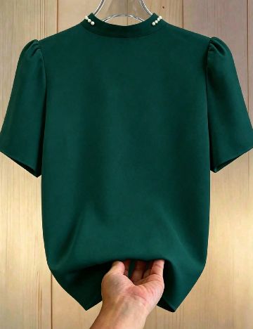 Bluza SHEIN CURVE, verde