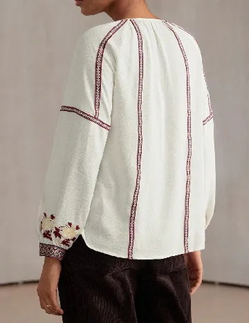 Bluza Aveloria, ecru