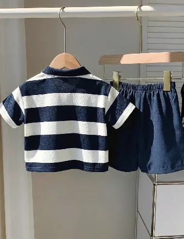 Compleu Shein Kids, bleumarin