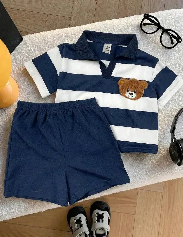Compleu Shein Kids, bleumarin