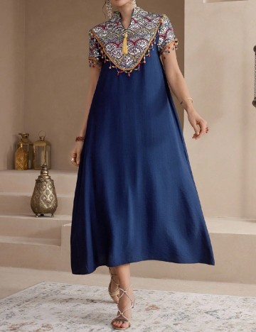 Rochie medie SHEIN, albastru
