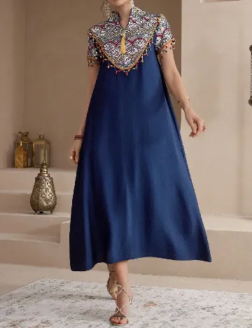 Rochie medie SHEIN, albastru