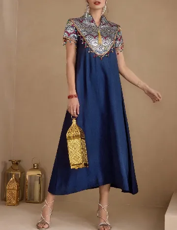 Rochie medie SHEIN, albastru