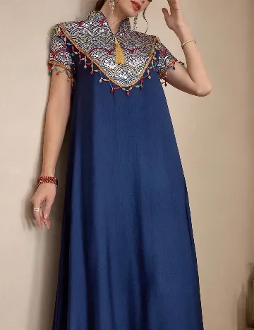 Rochie medie SHEIN, albastru