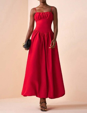 Rochie lunga SHEIN, rosu