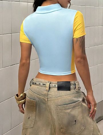Top SHEIN, albastru