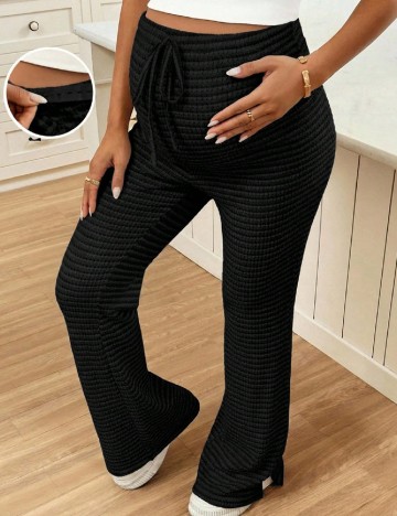 Pantaloni SHEIN Maternity, negru