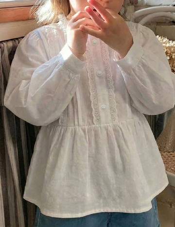 Bluza Dazy Kids, alb