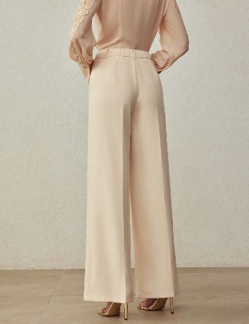 Pantaloni MOTF, crem