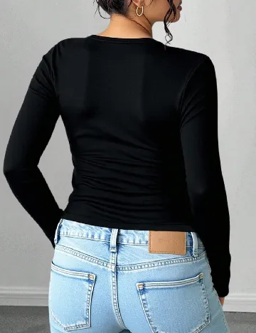 Bluza SHEIN CURVE, negru