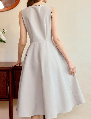 Rochie medie SHEIN, gri