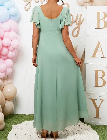 Rochie lunga SHEIN, verde