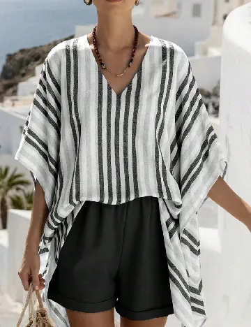 Compleu SHEIN, negru/alb