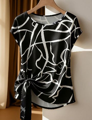 Bluza SHEIN CURVE, negru