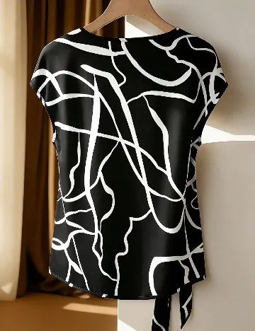 Bluza SHEIN CURVE, negru