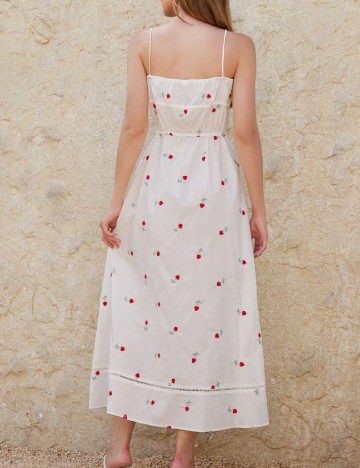 Rochie medie SHEIN, alb