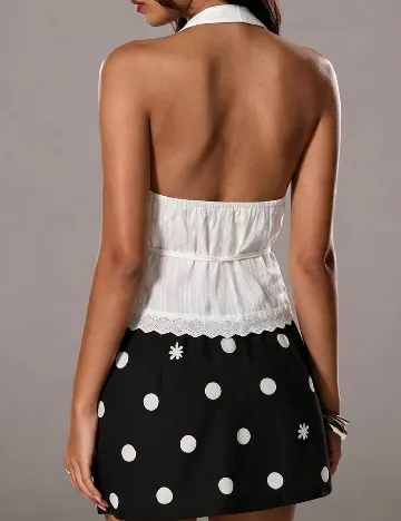 Top SHEIN, alb