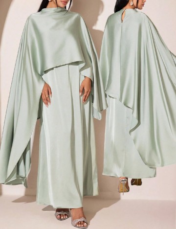 Rochie lunga SHEIN, verde