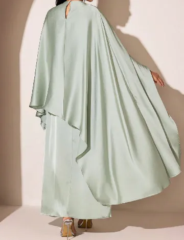 Rochie lunga SHEIN, verde