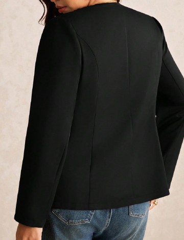 Sacou SHEIN CURVE, negru