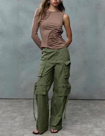Pantaloni SHEIN, verde